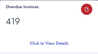 Overdue Invoices Card