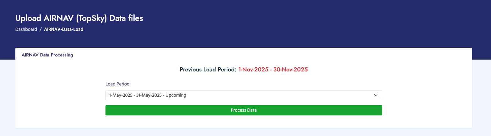 Process AIRNAV Data Files